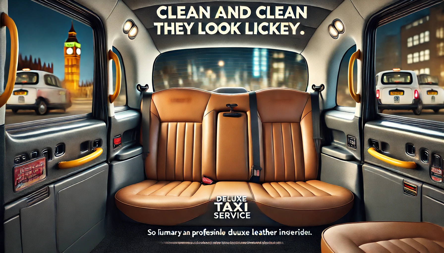 taxi inglés impoluto